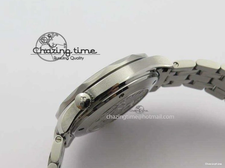 0226 WaterResistant Seamaster 300M SS MK 1:1 Best Edition Blue Dial Blue Ceramic Bezel On SS Bracelet A 8175